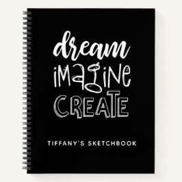 Cuaderno Elegante Sketchbook blanco negro