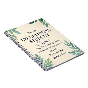 Cuaderno Elegante tarjeta de felicitaciones para un St exce