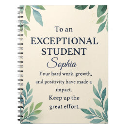 Cuaderno Elegante tarjeta de felicitaciones para un St exce
