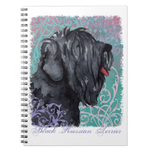 Cuaderno Elegante territorio ruso negro