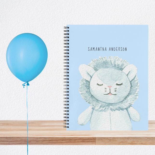 Cuaderno Elegante Y Moderno Pastel Azul Regalo De Bebé Para (Subido por el creador)