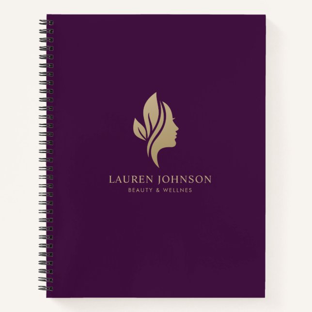 Cuaderno Elegantes elementos promocionales para su negocio (Anverso)