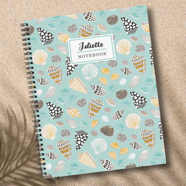Cuaderno Elegantes estacas con estampado en la menta (Subido por el creador)