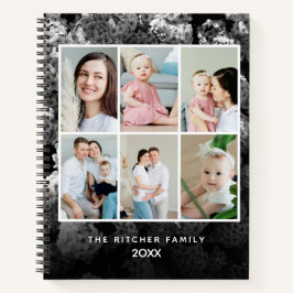 Cuaderno Elegantes fotos de Personalizados blancos y negros