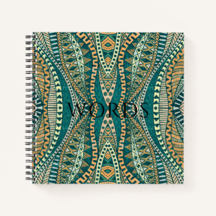 Cuaderno Elegantes motivos tribales