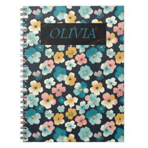 Cuaderno Elegantes Regalos Florales de Cottagecore