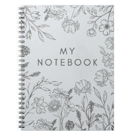 Cuaderno Elegantes vibraciones florales