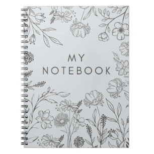 Cuaderno Elegantes vibraciones florales