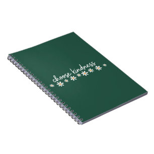 Cuaderno Elegir amabilidad Inspirador Motivacional Profesor