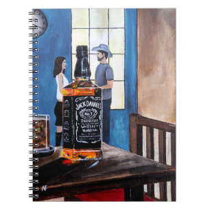 Cuaderno Elegir Texas Pintura de Alfred Fox