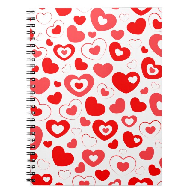 Cuaderno Elemento de diseño de decoración de tarjetas (Frente)