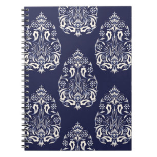 Cuaderno elemento de patrón transparente