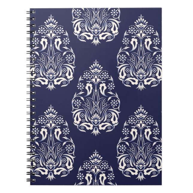 Cuaderno elemento de patrón transparente (Frente)