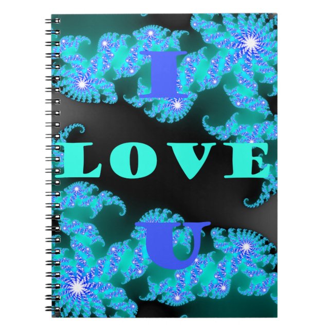 Cuaderno Elementos de amor cósmicos Imprimir (Frente)