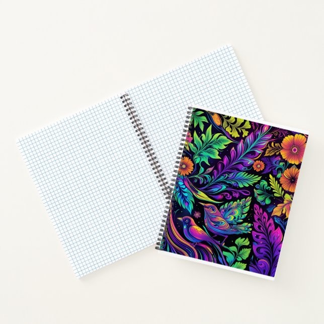 Cuaderno Elementos de la Naturaleza Psicodélica (Interior)