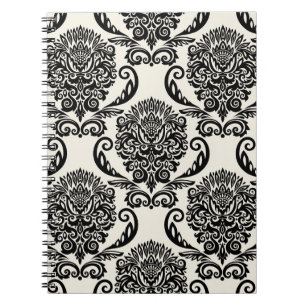 Cuaderno Elementos decorativos, dibujo a mano alzada sin co