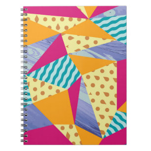 Cuaderno Elementos geométricos, abstractos: sin costura dec