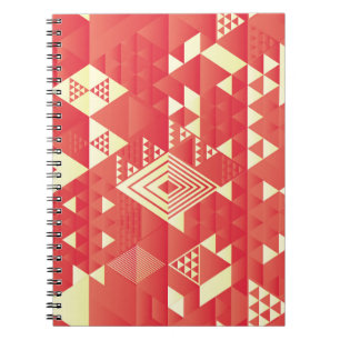 Cuaderno Elementos geométricos decorativos, abstractos vint
