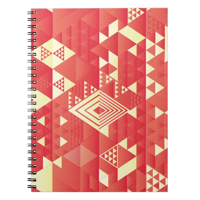 Cuaderno Elementos geométricos decorativos, abstractos vint (Frente)