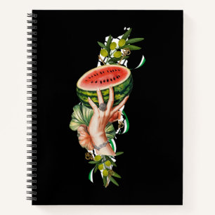 Cuaderno Elementos palestinos tradicionales en el mapa pale