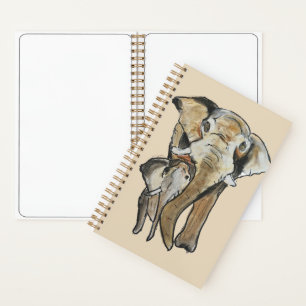 Cuaderno Elephant 001-Cream Journal de Molly Magdalain