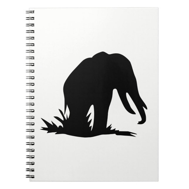 Cuaderno Elephant Silhouette (Frente)