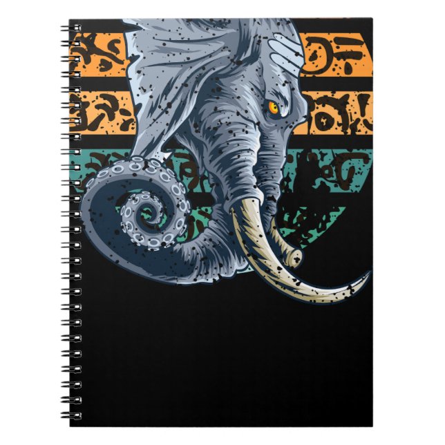 Cuaderno Elephantopus Elephant Tentacle Trunk Lovecraft (Frente)