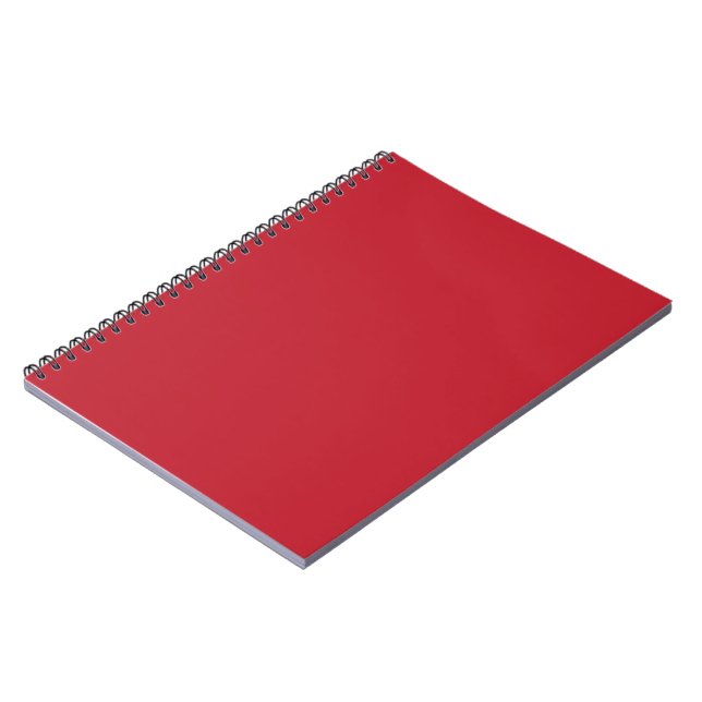Cuaderno Elevar el diseño a fondo rojo y blanco (Lado Izquierdo)