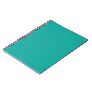 Cuaderno Elevar el diseño con un fondo verde