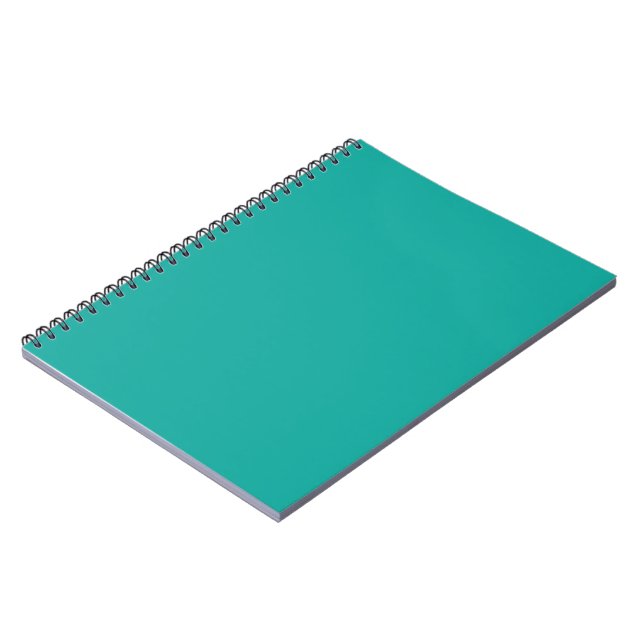 Cuaderno Elevar el diseño con un fondo verde (Lado Izquierdo)