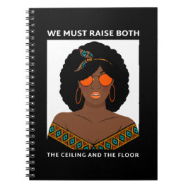 Cuaderno Elevar el techo del suelo BLM Derechos de la mujer