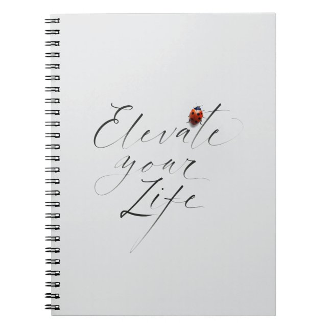 Cuaderno Elevar tu vida (Frente)