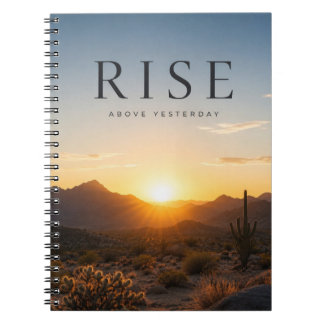Cuaderno Elevarse sobre el ayer – Amanecer en la montaña