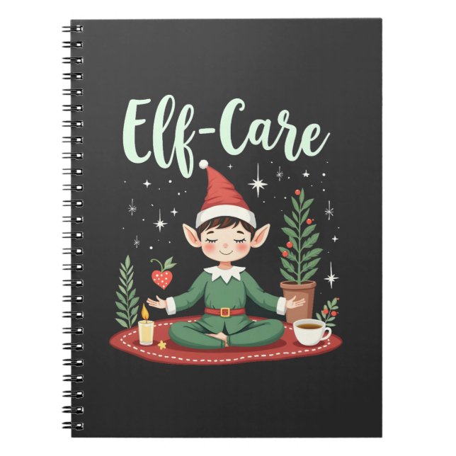Cuaderno Elf Care Funny Navidades Elf Magmago Self Care (Frente)