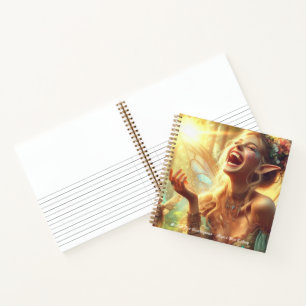 Cuaderno Elf Laughter