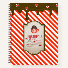 Cuaderno Elf Made, Navidades divertidos de North Pole Santa