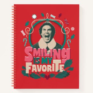Cuaderno Elf - Sonreír es mi favorito