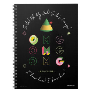 Cuaderno Elf the Movie   Santa OMG