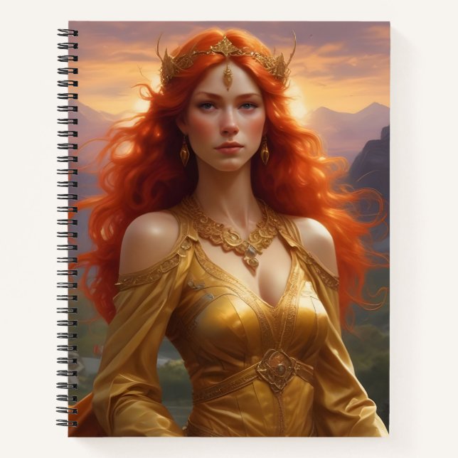 Cuaderno Elfa del Atardecer (Anverso)