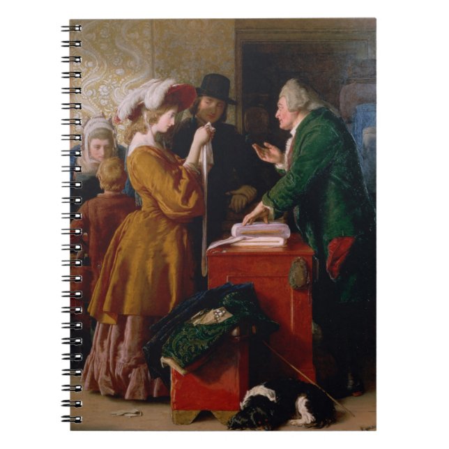 Cuaderno Eligiendo el vestido de boda, del capítulo 1 del ' (Frente)