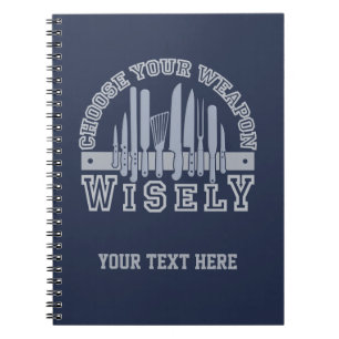Cuaderno Elija su portátil personalizado de armas