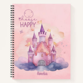 Cuaderno Elija un palacio feliz en el personalizable de la