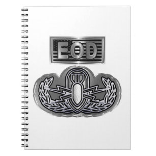 Cuaderno Eliminación de Artefactos Explosivos EOD