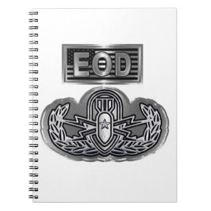 Cuaderno Eliminación de Artefactos Explosivos EOD 