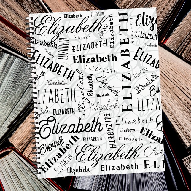 Cuaderno Elizabeth Black White (Subido por el creador)