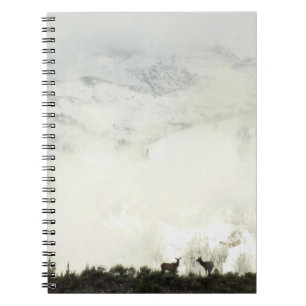 Cuaderno Elk en el Parque Nacional de Grand Teton