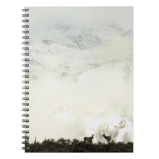 Cuaderno Elk en el Parque Nacional de Grand Teton (Frente)