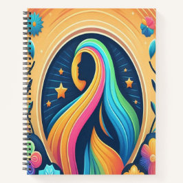 Cuaderno Ella cambia la espiral inspiradora del mundo