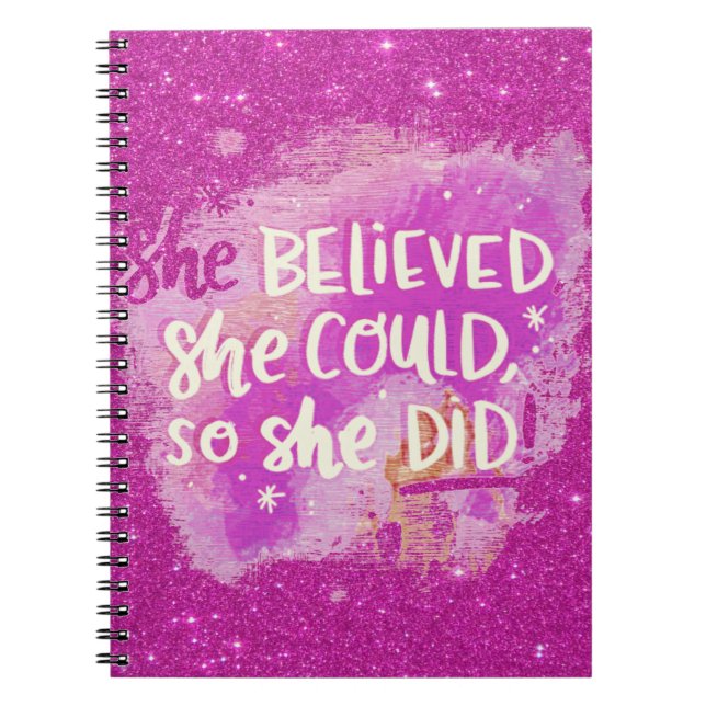 Cuaderno Ella creía (Frente)