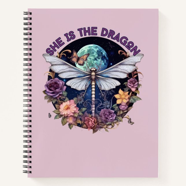 Cuaderno Ella Es El Dragón (Anverso)